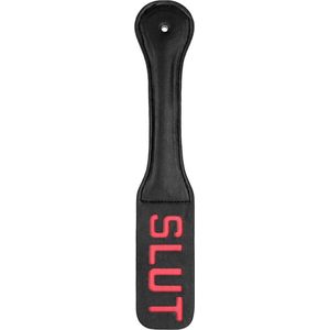 Shots - Ouch! Paddle SLUT Black