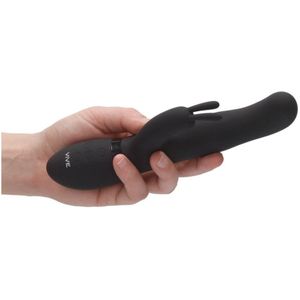 VIVE By Shots - Izara - Rotating Beads Rabbit Vibrator - Black