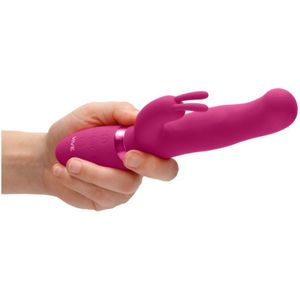 VIVE By Shots - Izara - Rotating Beads Rabbit Vibrator - Pink