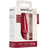 Shots - Shots Toys Smalle Beginners Butt Plug Red