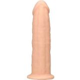 Silicone Dildo Without Balls - Flesh - 15.3 cm