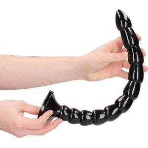 Stacked Anal Snake - 16''/ 40 cm - Black