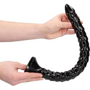 Ouch - Anal Snake Dildo met Ribbels - 40 cm