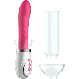 Twister - 4 in 1 Rechargeable Couples Pump Kit - Pink