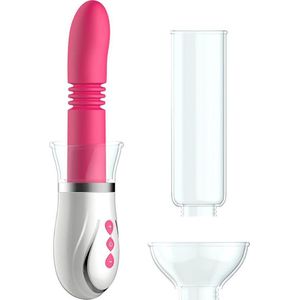 Thruster - 4 in 1 Rechargeable Couples Pump Kit - Pink