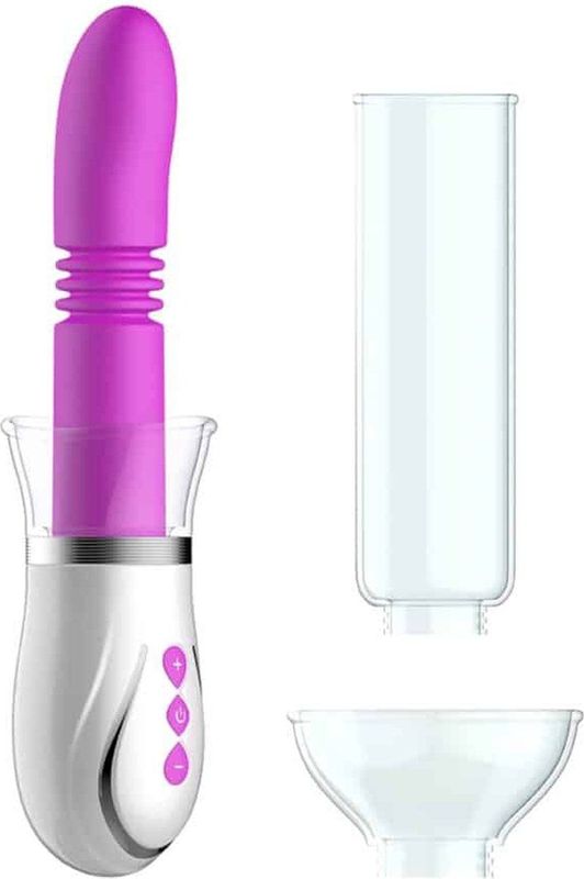 Thruster - 4 in 1 Rechargeable Couples Pump Kit - Purple