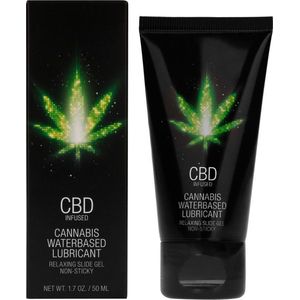 CBD Cannabis Glijmiddel op Waterbasis - 50 ml