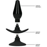 Ouch! door Shots - Replaceable Pointed Buttplug Set - Large