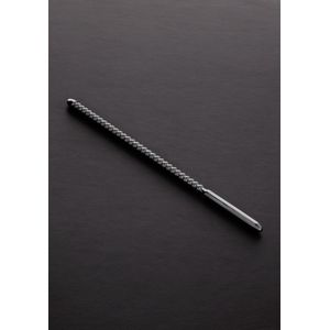 DIP STICK Ribbed (8x240mm) - Brushed Steel