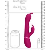 VIVE by Shots - Gada - Vibrating Bunny Ear G-Spot Rabbit with Pulse Wave Shaft