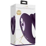 Triple Action Vibator with Clitoral Pulse Wave - Purple