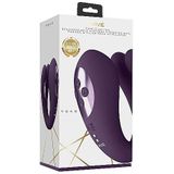 Triple Action Vibator with Clitoral Pulse Wave - Purple