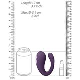 Triple Action Vibator with Clitoral Pulse Wave - Purple