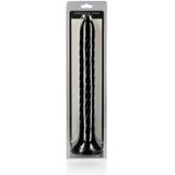 Shots - Ouch! OU840BLK - Swirled Anal Snake - 12''/ 30 cm - Black