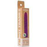 Shots - Natural Pleasure Biologisch Afbreekbare Vibrator - 18 cm purple