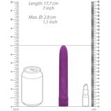 7" Vibrator - Biodegradable - Purple