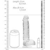 8" / 19 cm Realistic Dildo with Balls