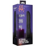 Shots - GC Dunne Realistische Dildo Vibrator - 20 cm black