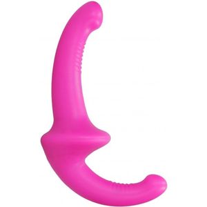 Ouch! - Silicone Strapless Strapon - Pink