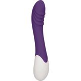 Frenzy - Rechargeable Heating G-Spot Rabbit Vibrator - Paars