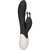 Ignite - Rechargeable Heating G-Spot Rabbit Vibrator - Black