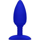 Shots - Elegance Glow - Verwarmende Anale Butt Plug blue