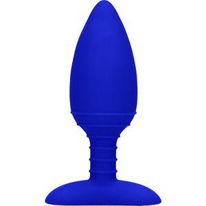 Shots - Elegance Glow - Verwarmende Anale Butt Plug blue