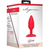 Shots - Elegance Glow - Verwarmende Anale Butt Plug Red