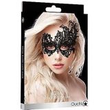 Ouch! - Royal Black Lace Mask  - Black