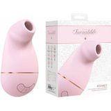 Irresistible - Zuigende Vibrator Kissable - Roze
