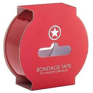Non Sticky Bondage Tape - 17.5 Mtr x 2cm - Red