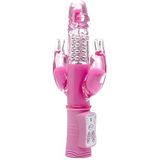 Dubbele bunny vibrator - Roze