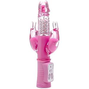 Dubbele bunny vibrator - Roze