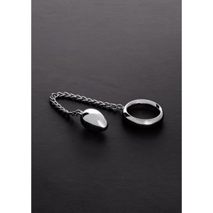Triune - Donut C-Ring Anal Egg (45/45mm) with chain
