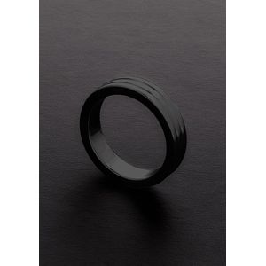 Triune - Golden Black Ribbed C-Ring (10x50mm)