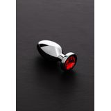 Triune - Jeweled Butt Plug RED -Small