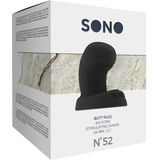 Shots Sono Nr.52 - Buttplug - 5.4x3.2cm - Waterproof - Zwart