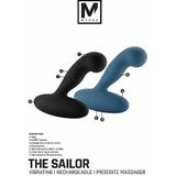 Mjuze by Shots - The Sailor -Oplaadbare Prostaat Massager met afstandsbediening en 10 verschillende vibratie standen Zwart