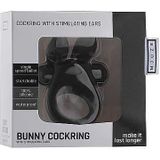 Mjuze - Bunny Cock Ring - Black
