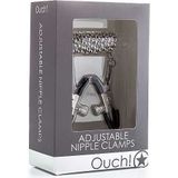 Shots Ouch! - Adjustable Nipple Clamps - Metal