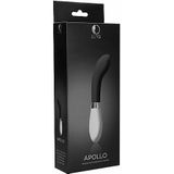 Luna Apollo Siliconen G Spot Vibrator - Zwart