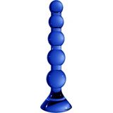 Chrystalino Stretch -  Blue glazen dildo