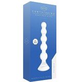 Chrystalino Stretch -  White glazen dildo