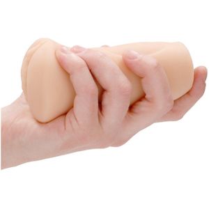 SLT Self Lubrication Masturbator Vagina voor Soepele Penetratie Dankzij Zelfvoorzienend Glijmiddel - beige