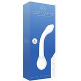 Chrystalino G-rider - White glazen dildo