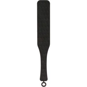 Shots - Ouch! Silicone Paddle met Textuur black