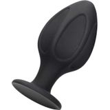 Diamond Shape Butt Plug Set - Black