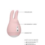 Loveline Love Bunny Oplaadbare Clitoris Stimulator - Roze