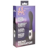 GC Bend Siliconen G Spot Vibrator - Zwart