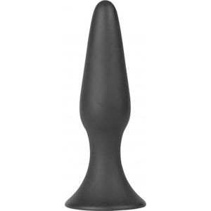NATHAN small conical butt-plug with suction cup - Black